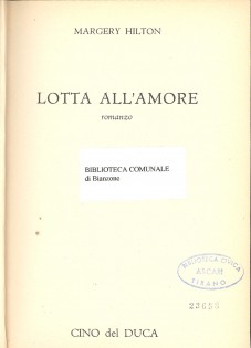 LOTTA ALL'AMORE