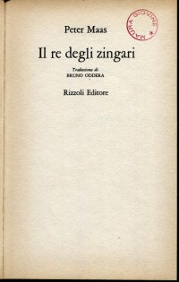 IL RE DEGLI ZINGARI